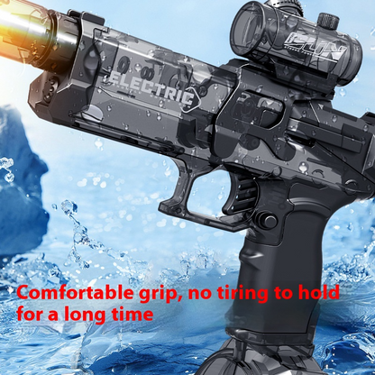 Fire Rat Electric Water Pistol Cool Light Full Automatic Water Spray Gun